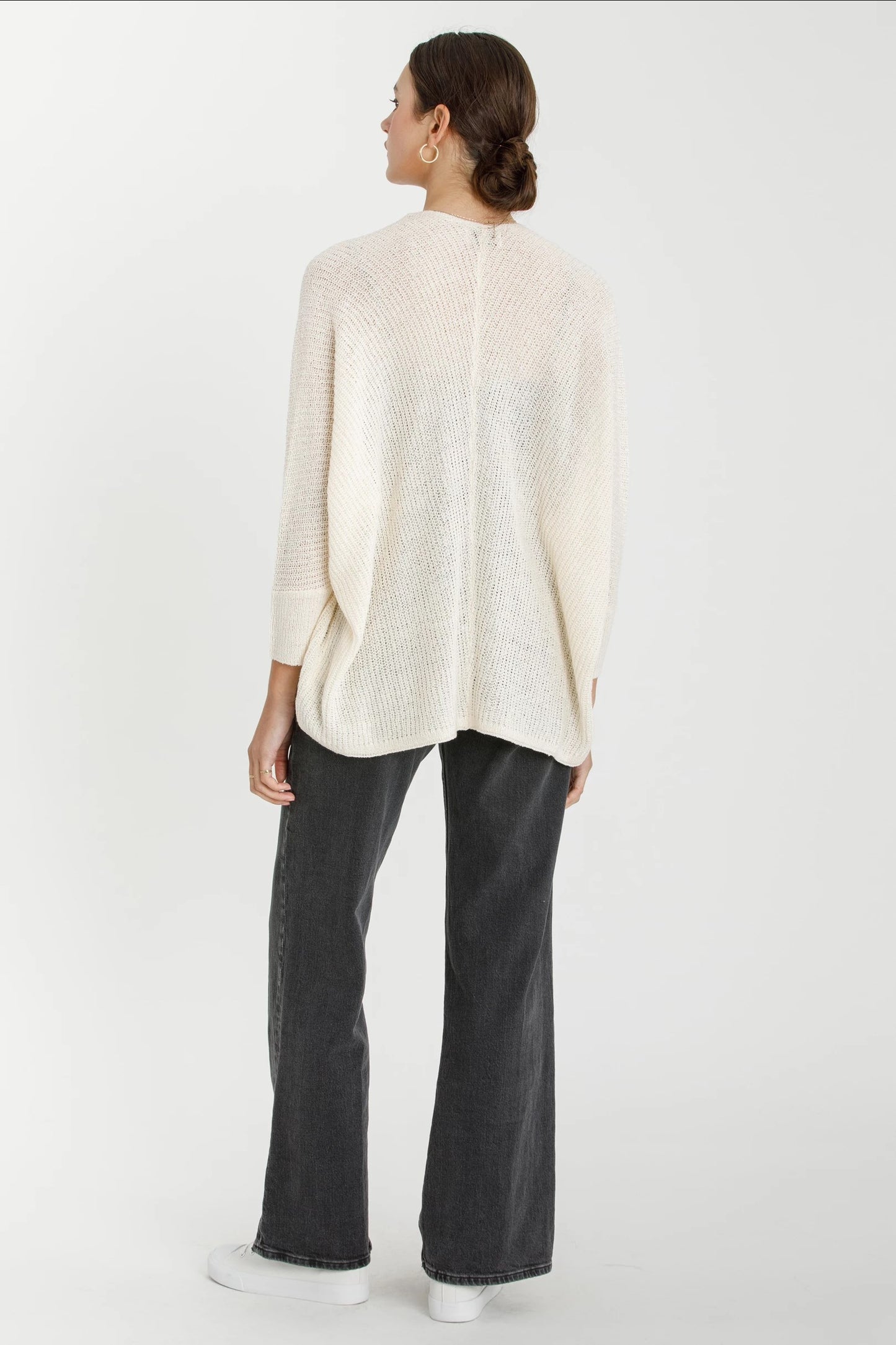 GINA DOLMAN SLEEVE OPEN FRONT CARDIGAN