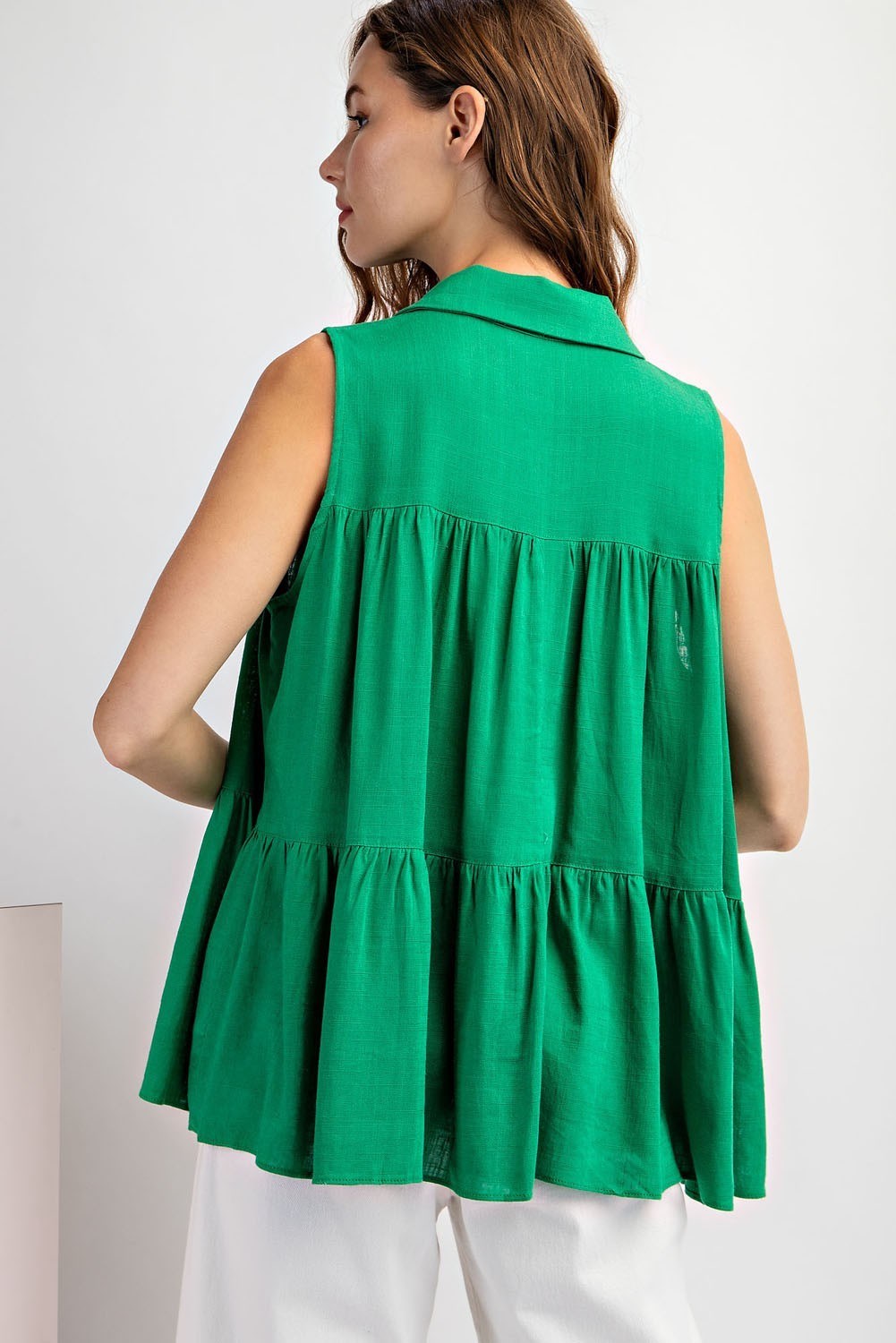 Sabrina Soft Washed Tiered Top