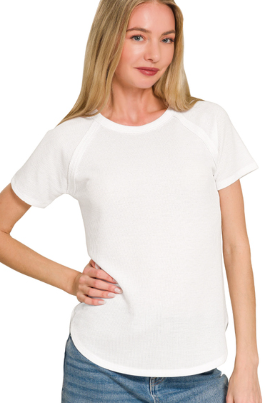 Randi Baby Waffle Raglan