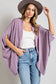 Jenessa Open Front Dolman Cardigan