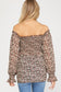 Jenel Off Shoulder Floral Top