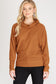 Caramel Cowl Neck Top