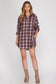 Plaid Shirt Dress