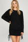 Anna Ruched Knit Dress