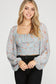 Lena Woven Floral Top