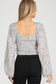 Lena Woven Floral Top