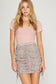 Stephanie Ruched Floral Skirt