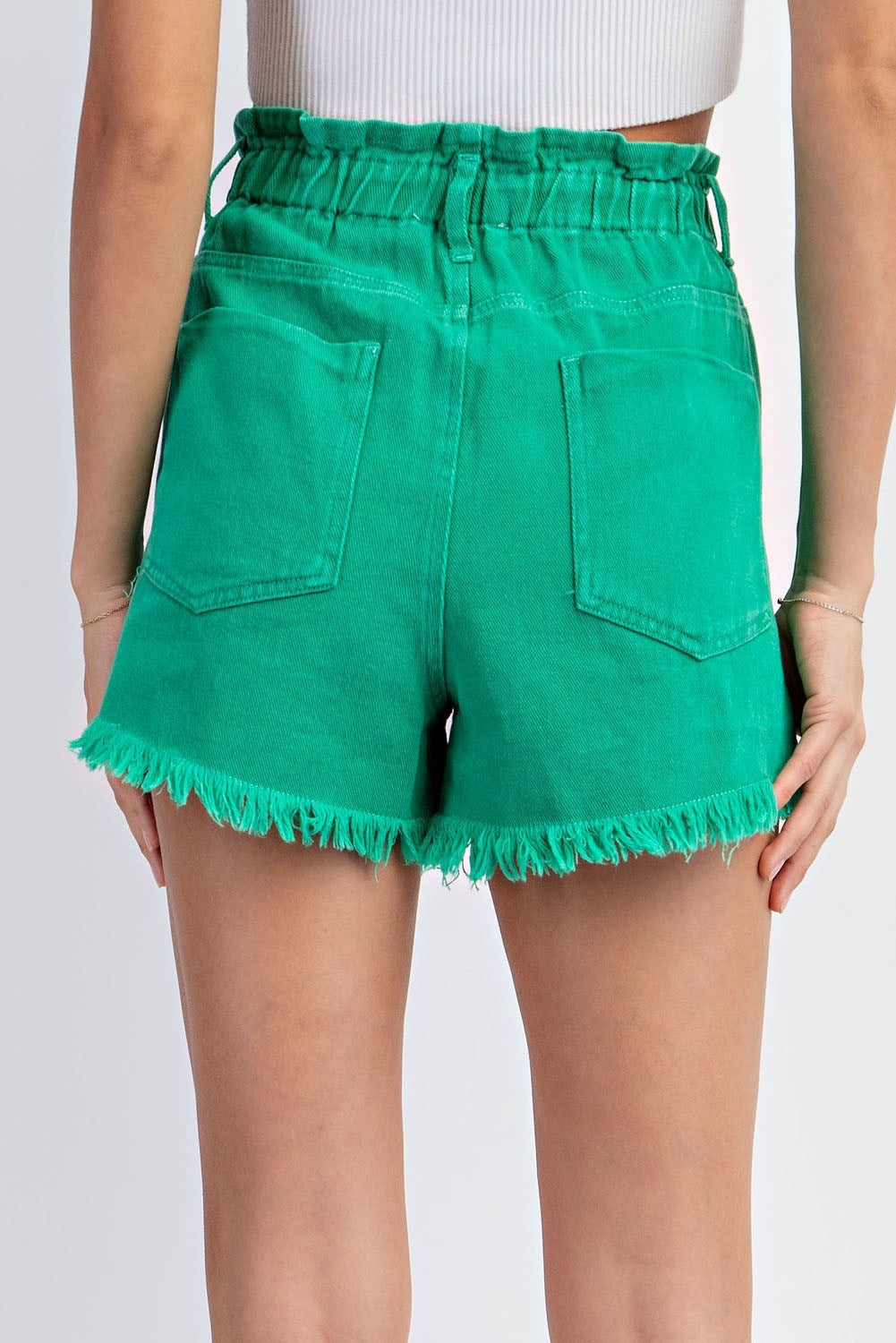 Mineral Washed Pocket Shorts