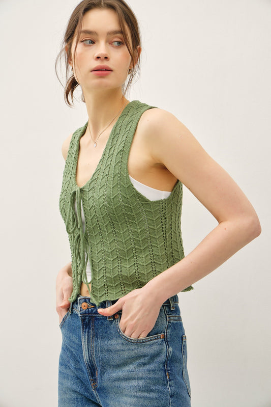 Spruce Knit Vest