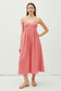 Jeni Linen Blend Midi Dress