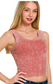 Eve Cropped Scoop Neck Bra Top