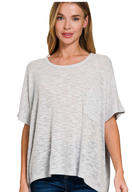 Jane Oversized Knit Top