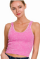 Riley Ribbed Crop Tank