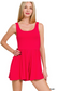 Laurie Layered Tank Romper