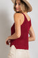 Veronica V-neck Knit Tank