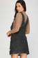 Kylie Denim Overall Dress