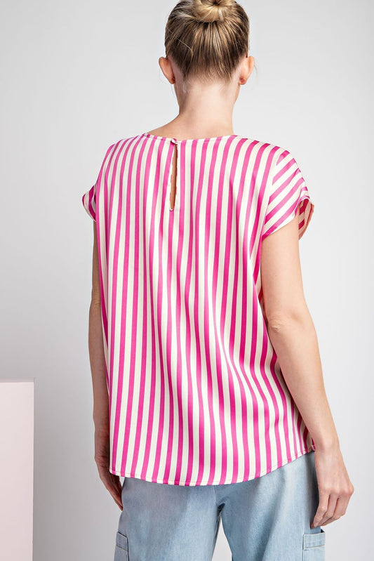 Vertical Stripe Blouse