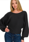 Jenny Balloon Sleeve Sweater
