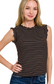 Rhianna Ribbbed Ruffle Top
