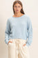 Bianca Boatneck Textured Sweater