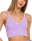 Ribbed Seamless V-Neck bralette