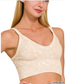 Ribbed Seamless V-Neck bralette