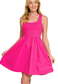 Kira Knit and Woven Dress