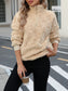 Checkered Quarter Zip Pullover