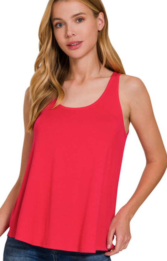Fiona Flowy Hem Tank