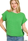 Crissy Raised Ribbed Top