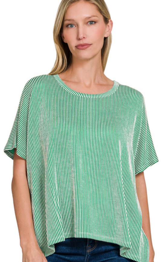 Noel Raised Ribbed Tee