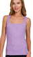Square Neck Knit Tank