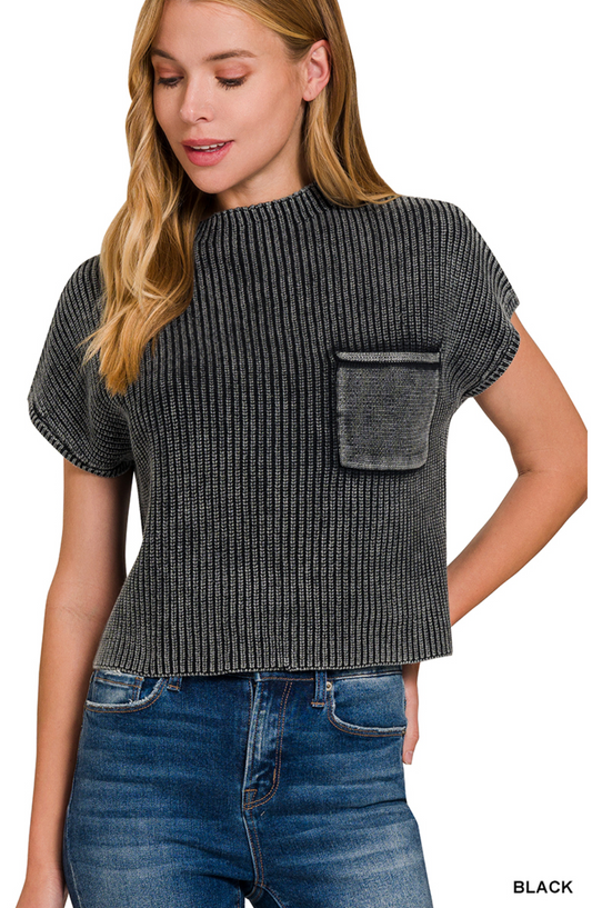 Mena Mock Neck Sweater