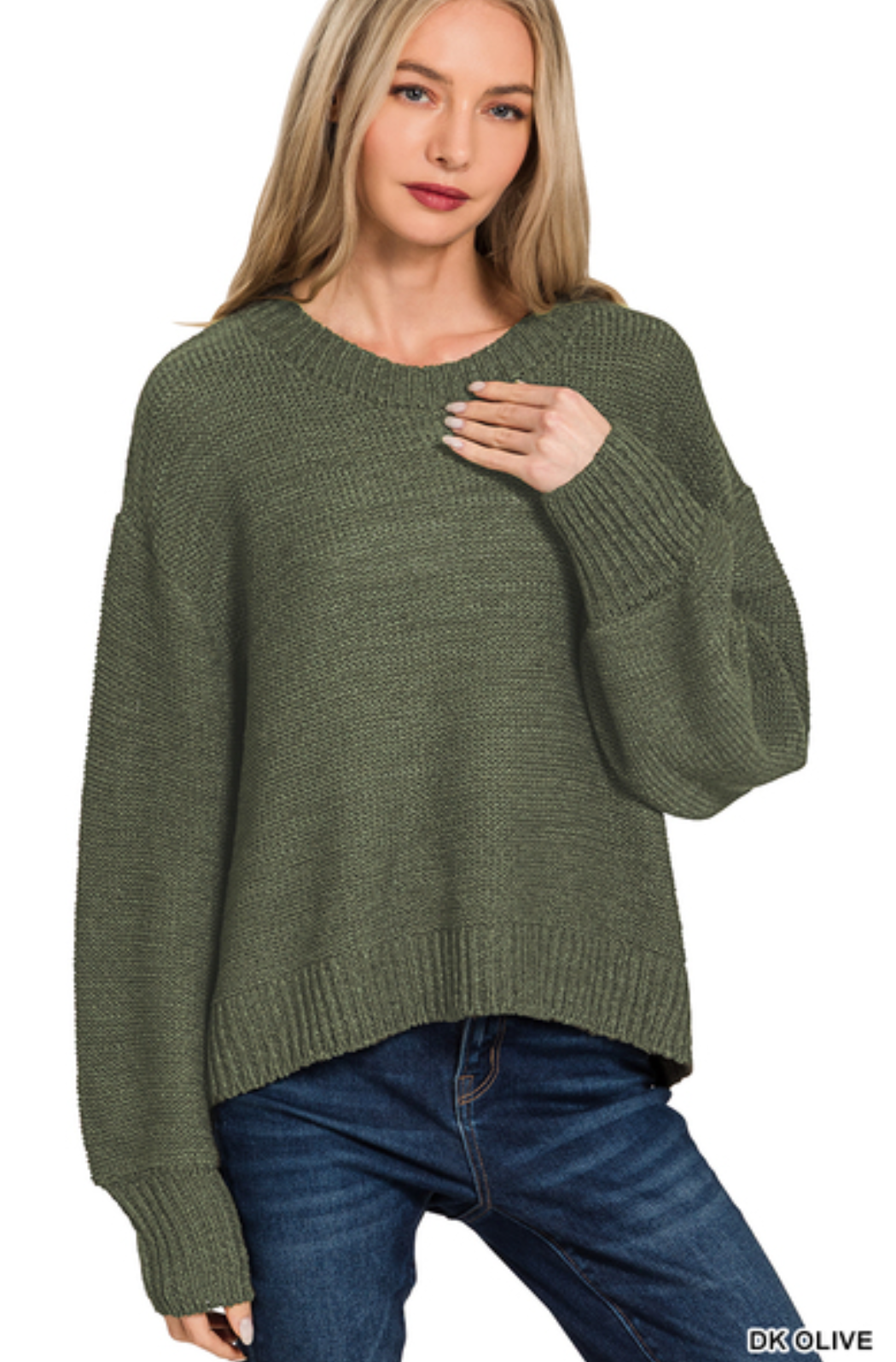 Mindy Balloon Sleeve Sweater