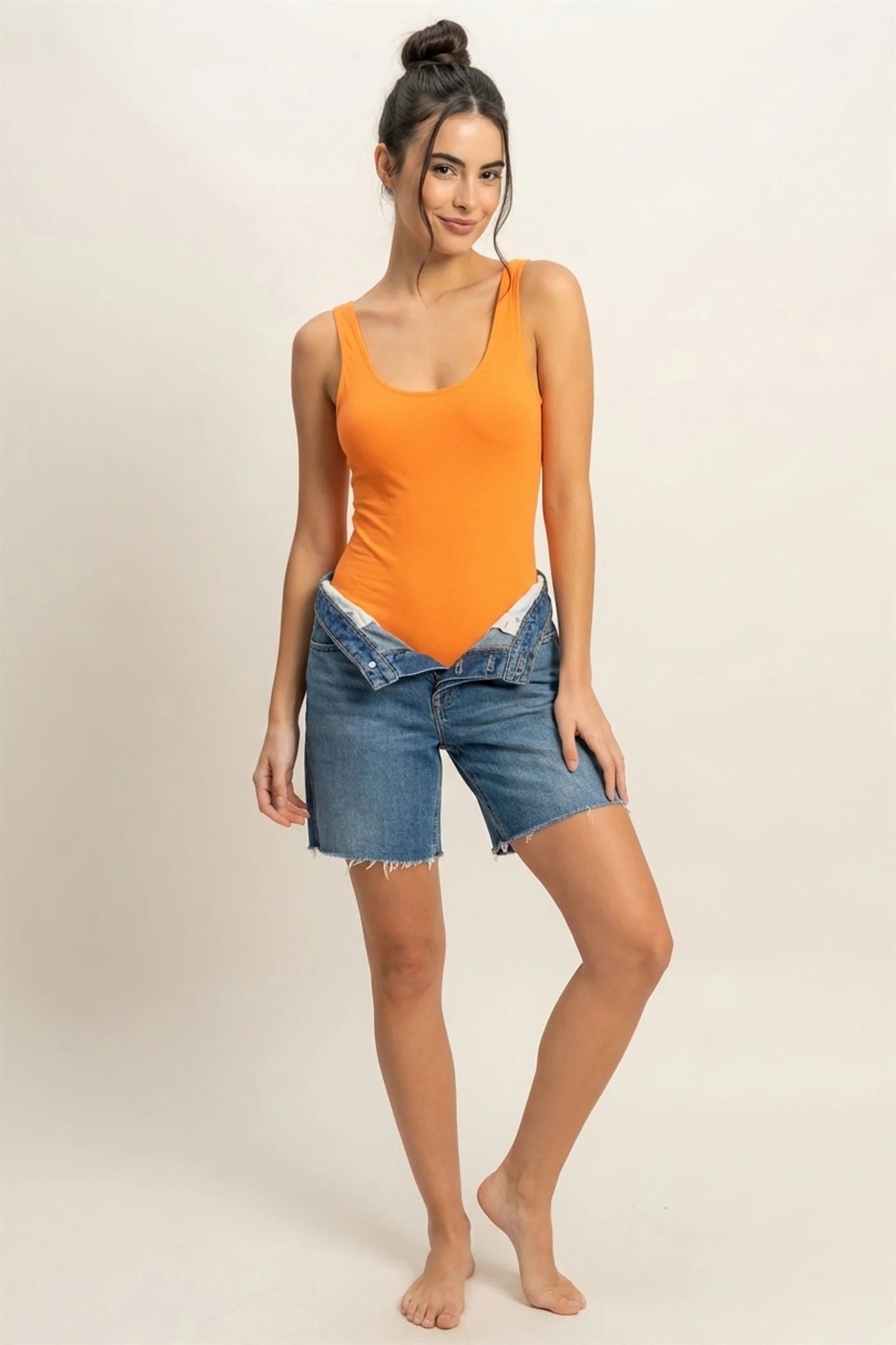Scoop Neck Bodysuit