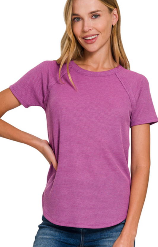 Randi Baby Waffle Raglan