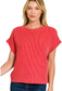 Crissy Raised Ribbed Top