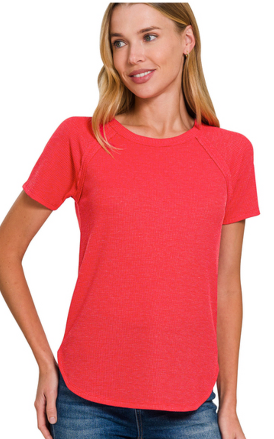 Randi Baby Waffle Raglan
