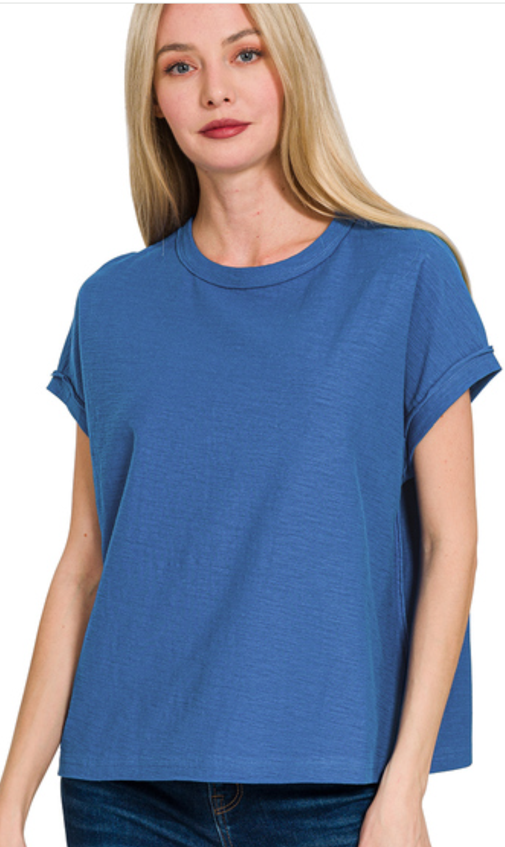 Sarah Slub Tee