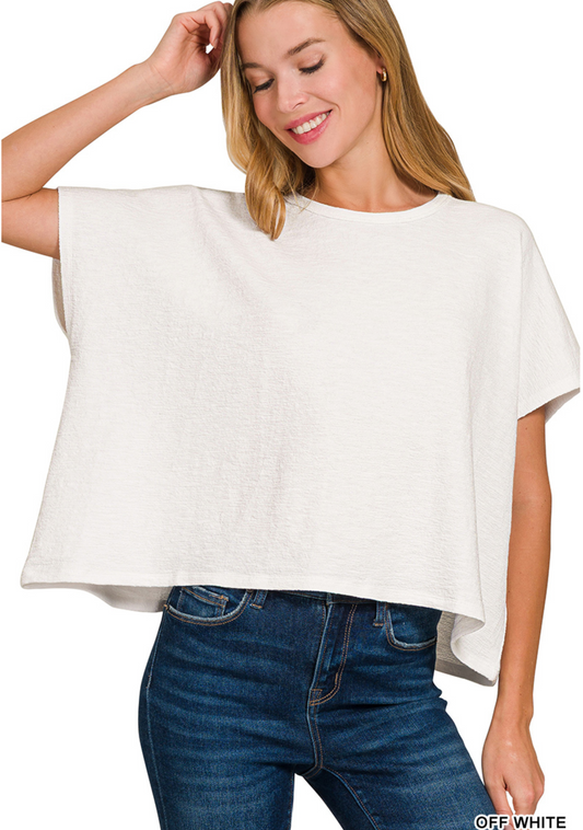 Loni Oversized Slub Tee