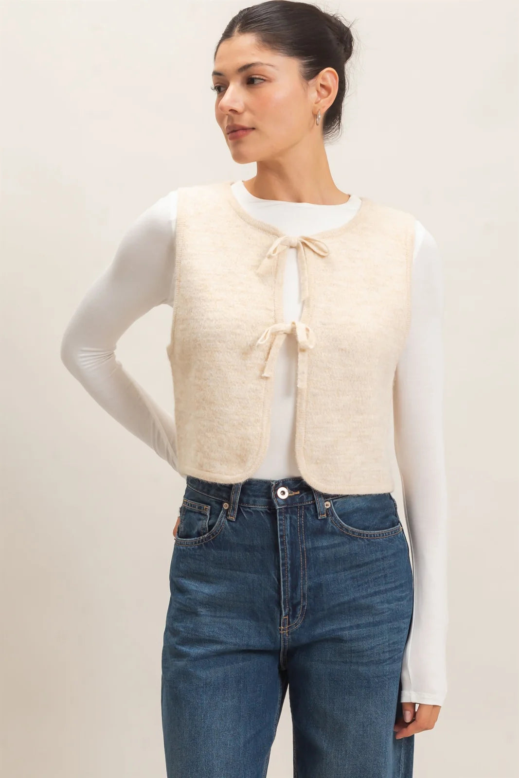 Tinsley Tie-Front Vest