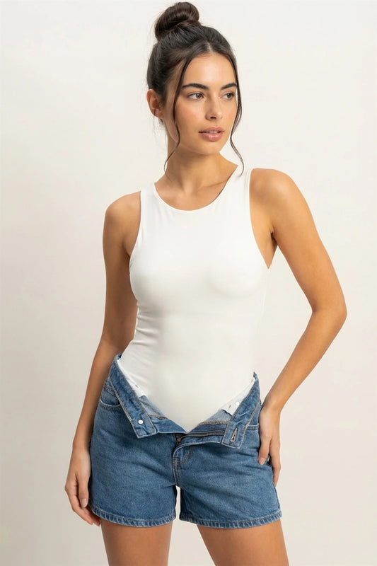 Sleeveless Tank Bodysuit