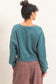 Tiana V-Neck Mineral Washed Hoodie
