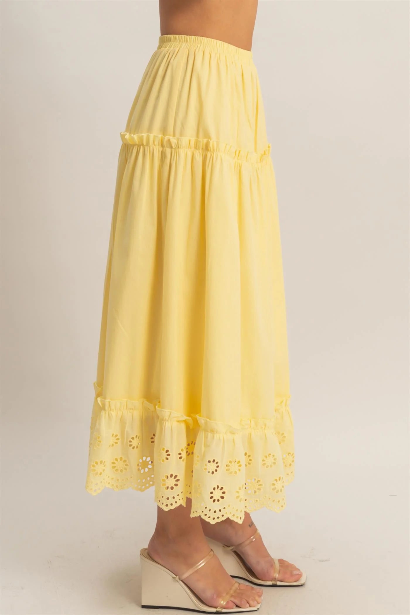 Indie Eyelet Skirt