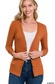 Amy Snap Button Sweater Cardigan 3/4 Sleeves